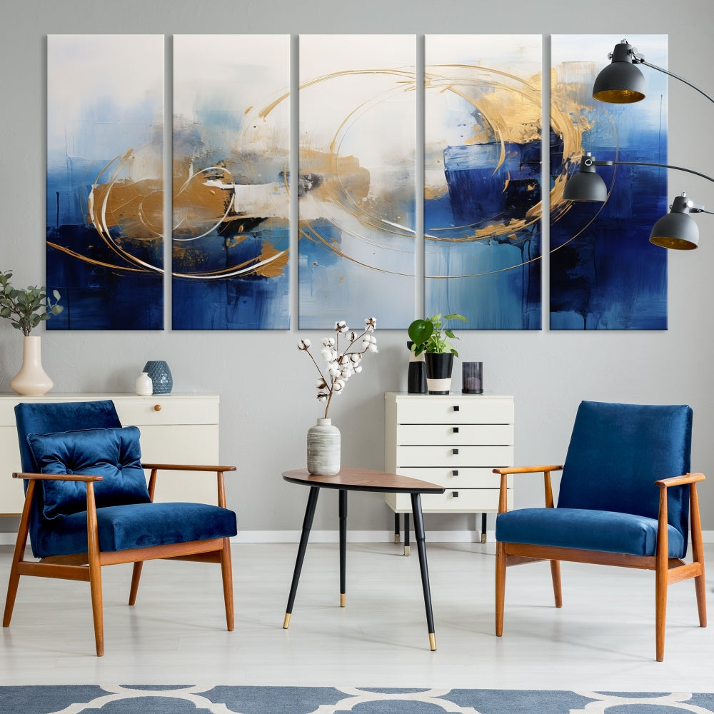 Abstract Wall Art Canvas Print for Modern Home Office Living Dining Room Decoration