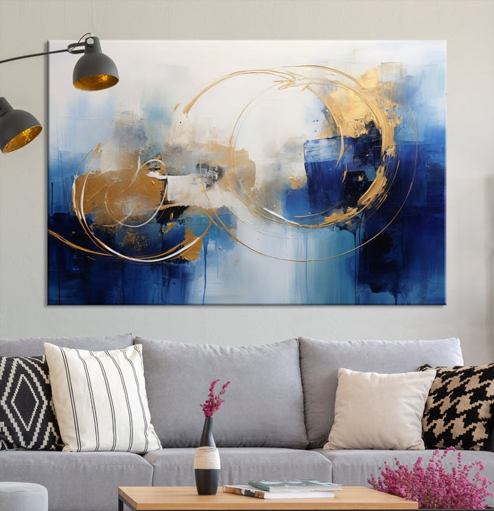 Abstract Wall Art Canvas Print for Modern Home Office Living Dining Room Decoration