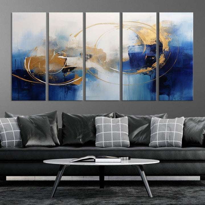 Abstract Wall Art Canvas Print for Modern Home Office Living Dining Room Decoration