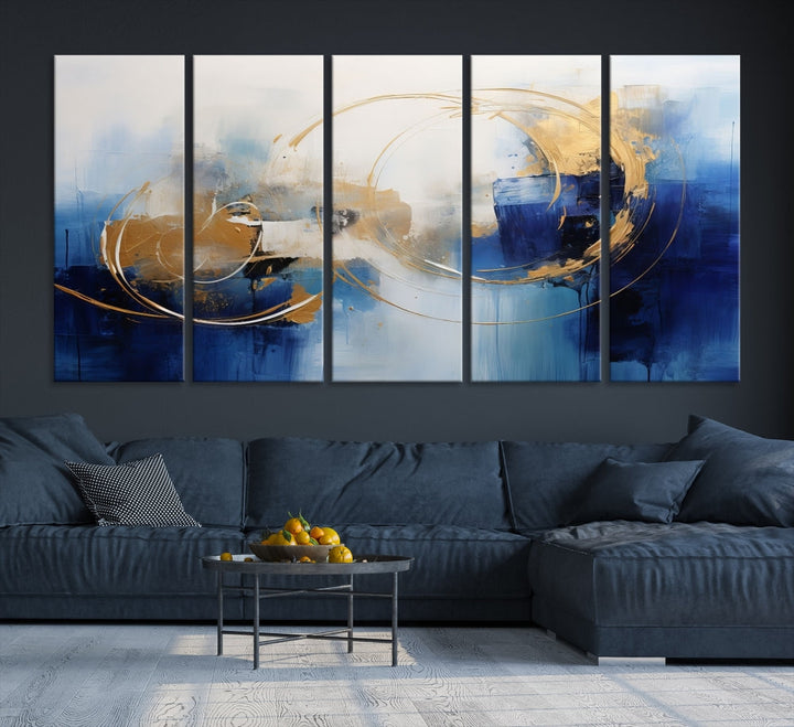 Abstract Wall Art Canvas Print for Modern Home Office Living Dining Room Decoration