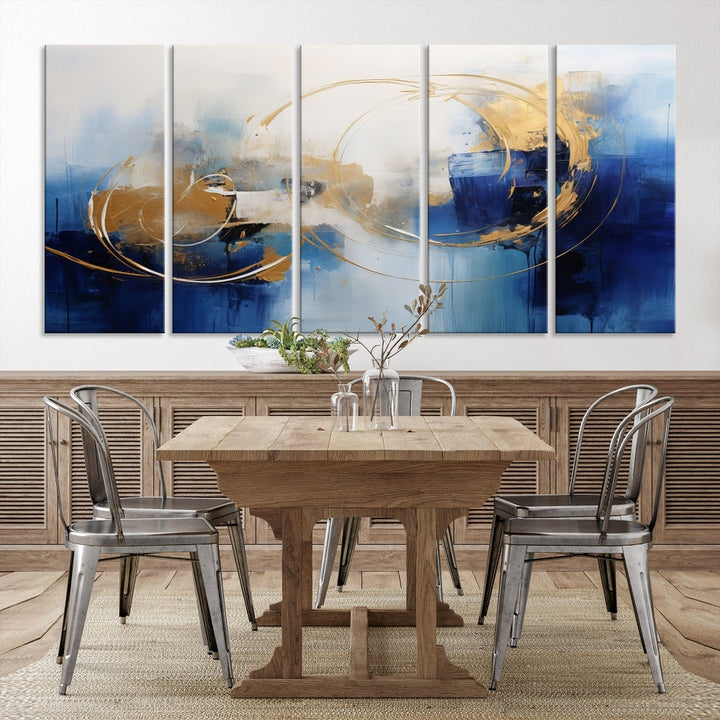 Abstract Wall Art Canvas Print for Modern Home Office Living Dining Room Decoration