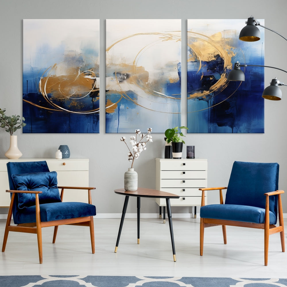 Abstract Wall Art Canvas Print for Modern Home Office Living Dining Room Decoration