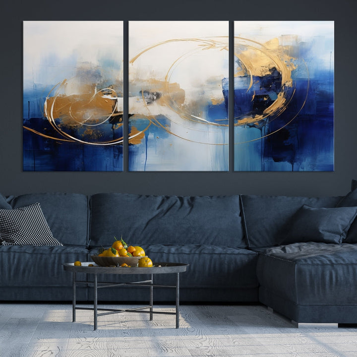 Abstract Wall Art Canvas Print for Modern Home Office Living Dining Room Decoration