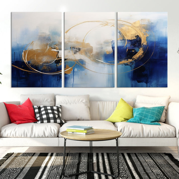 Abstract Wall Art Canvas Print for Modern Home Office Living Dining Room Decoration