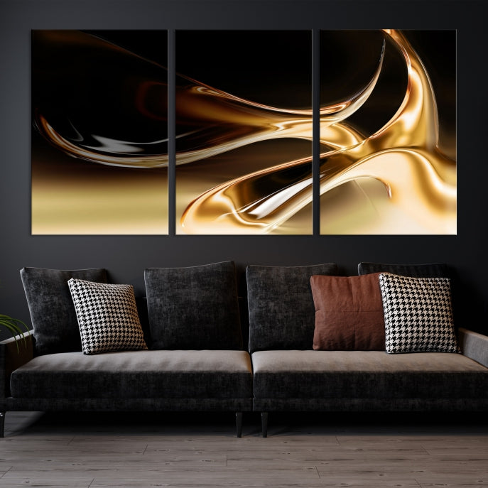 Abstract Wall Art Canvas Print Modern Home Office Decor