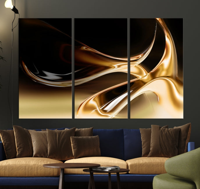 Abstract Wall Art Canvas Print Modern Home Office Decor