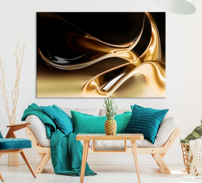 Abstract Wall Art Canvas Print Modern Home Office Decor