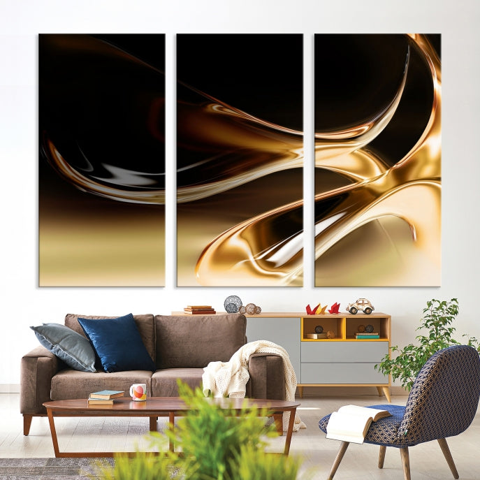 Abstract Wall Art Canvas Print Modern Home Office Decor