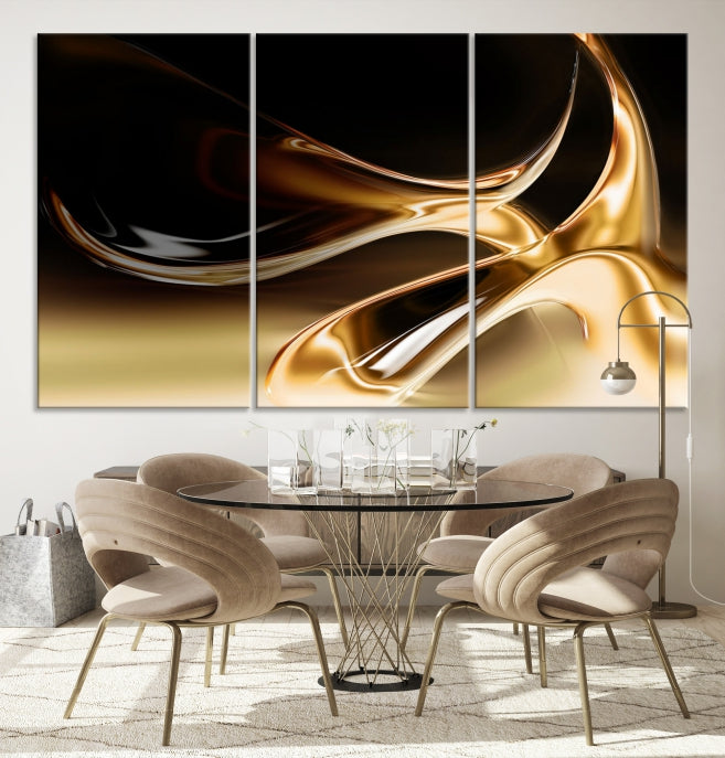 Abstract Wall Art Canvas Print Modern Home Office Decor