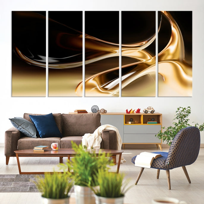 Abstract Wall Art Canvas Print Modern Home Office Decor