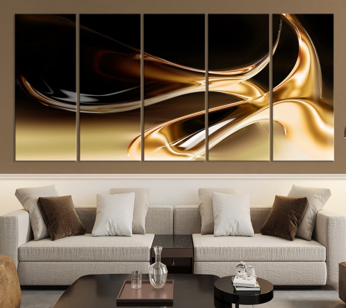 Abstract Wall Art Canvas Print Modern Home Office Decor