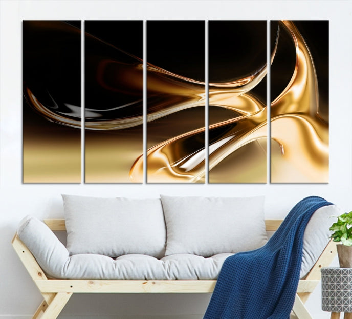 Abstract Wall Art Canvas Print Modern Home Office Decor