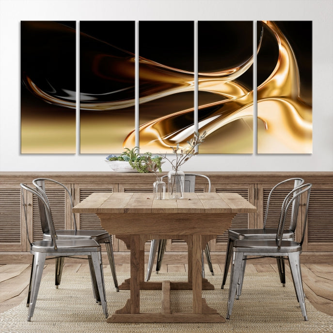 Abstract Wall Art Canvas Print Modern Home Office Decor