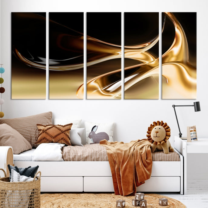 Abstract Wall Art Canvas Print Modern Home Office Decor