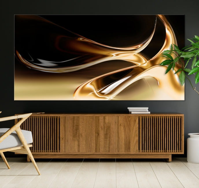 Abstract Wall Art Canvas Print Modern Home Office Decor