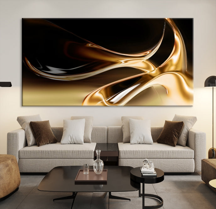 Abstract Wall Art Canvas Print Modern Home Office Decor