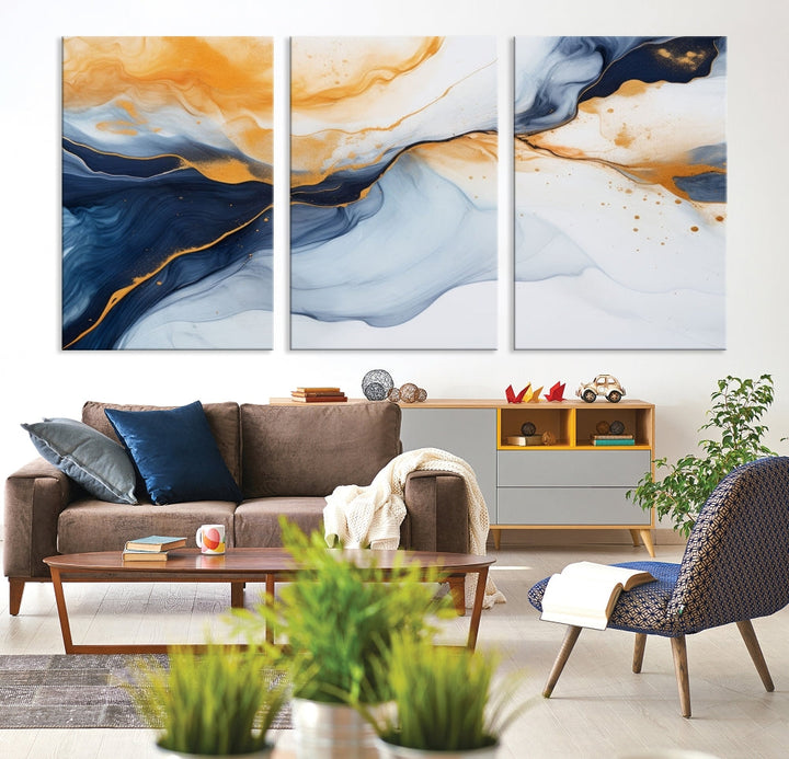 Abstract Wall Art, Marble Wall Decor, Marble Canvas Print, Abstract Canvas Print, Marble Painting, Set of