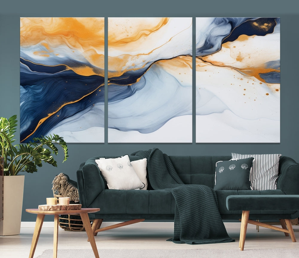 Abstract Wall Art, Marble Wall Decor, Marble Canvas Print, Abstract Canvas Print, Marble Painting, Set of