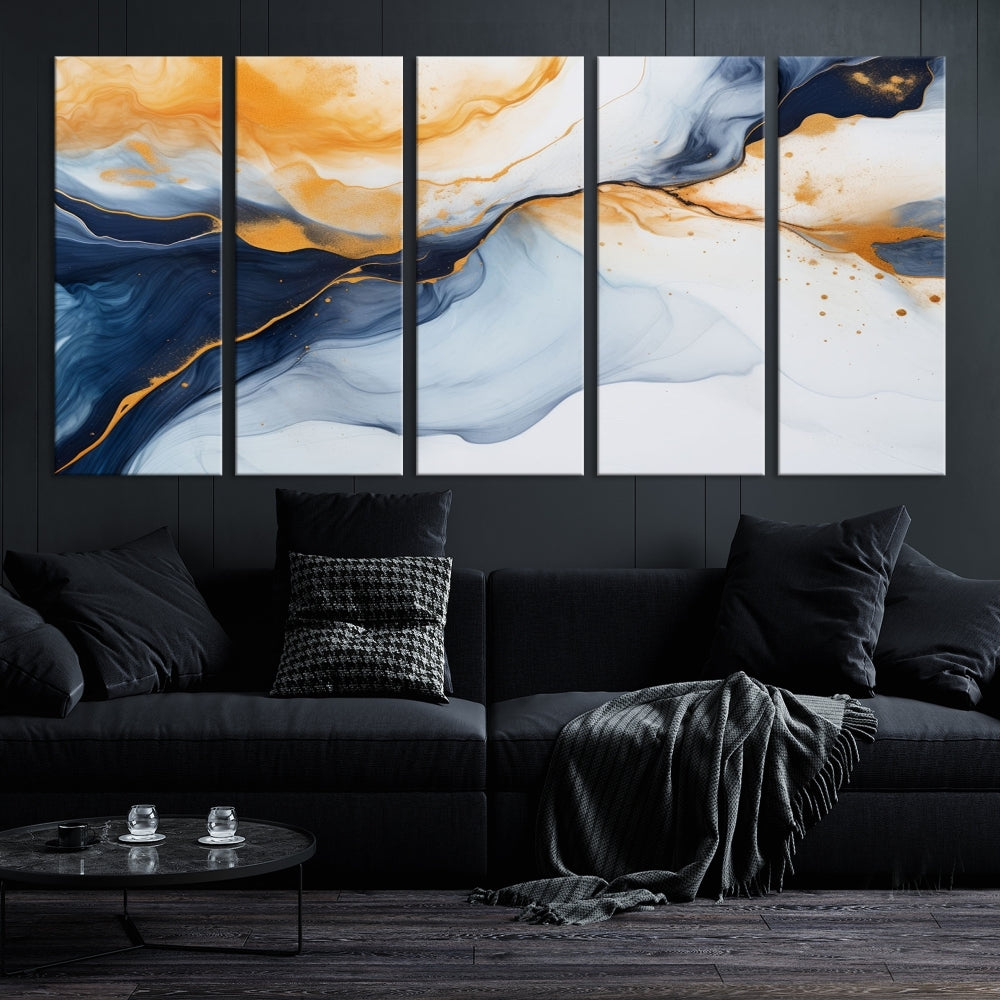 Abstract Wall Art, Marble Wall Decor, Marble Canvas Print, Abstract Canvas Print, Marble Painting, Set of