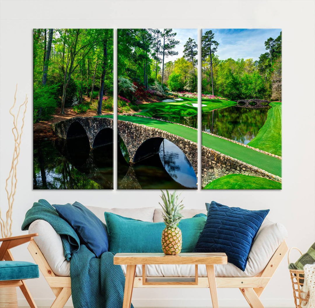 Augusta National Golf Club Wall Art Canvas Print