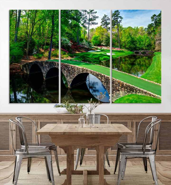 Augusta National Golf Club Wall Art Canvas Print