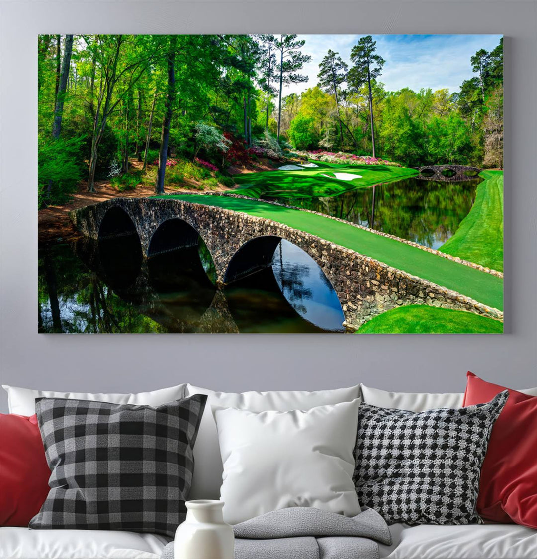 Augusta National Golf Club Wall Art Canvas Print