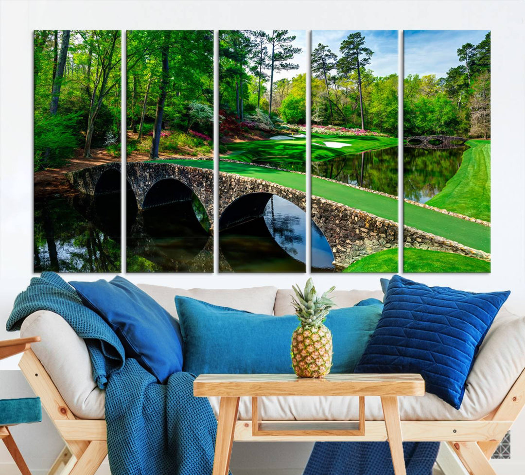 Augusta National Golf Club Wall Art Canvas Print