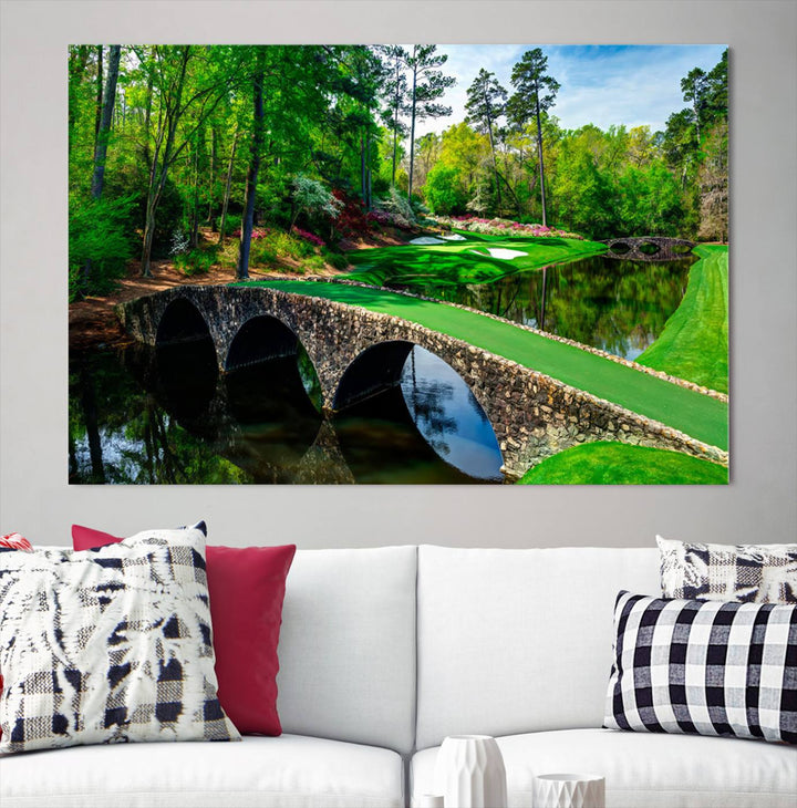 Augusta National Golf Club Wall Art Canvas Print