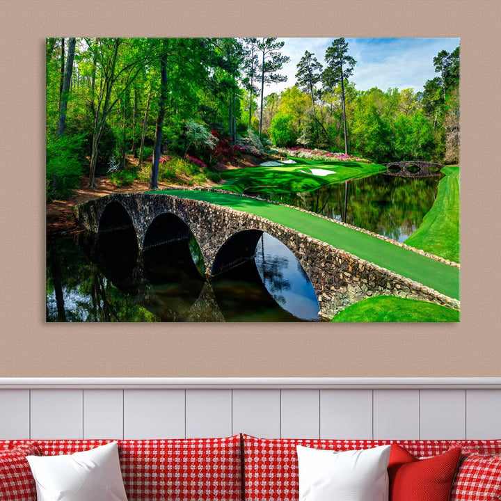 Augusta National Golf Club Wall Art Canvas Print