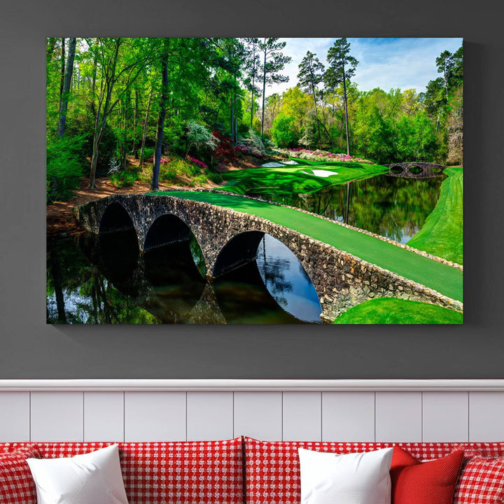 Augusta National Golf Club Wall Art Canvas Print