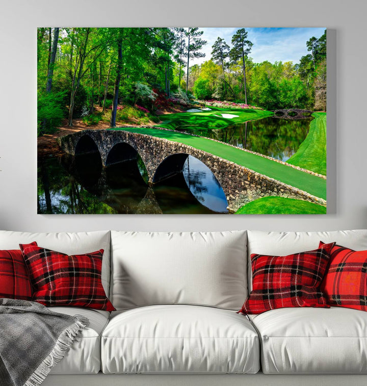 Augusta National Golf Club Wall Art Canvas Print