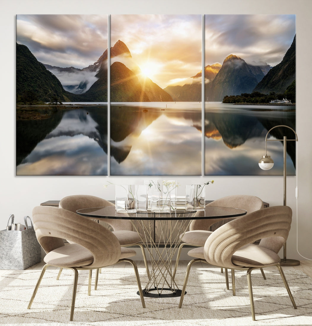 Breathtaking Nature Landscape Wall Art Canvas Print Apartment Wall Decor