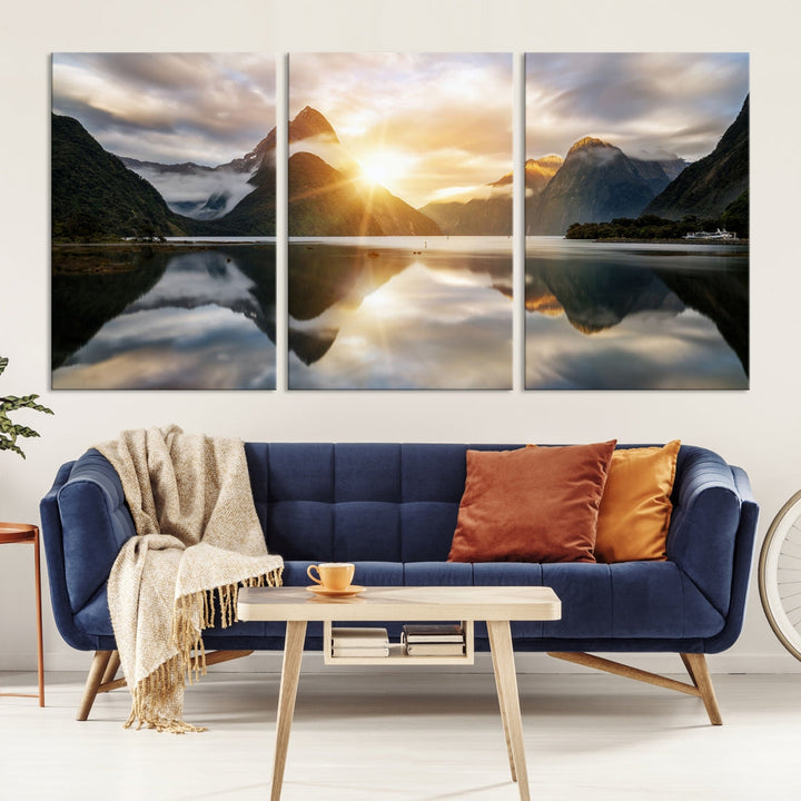 Breathtaking Nature Landscape Wall Art Canvas Print Apartment Wall Decor