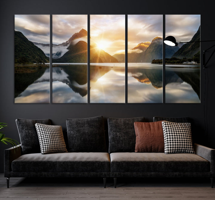 Breathtaking Nature Landscape Wall Art Canvas Print Apartment Wall Decor