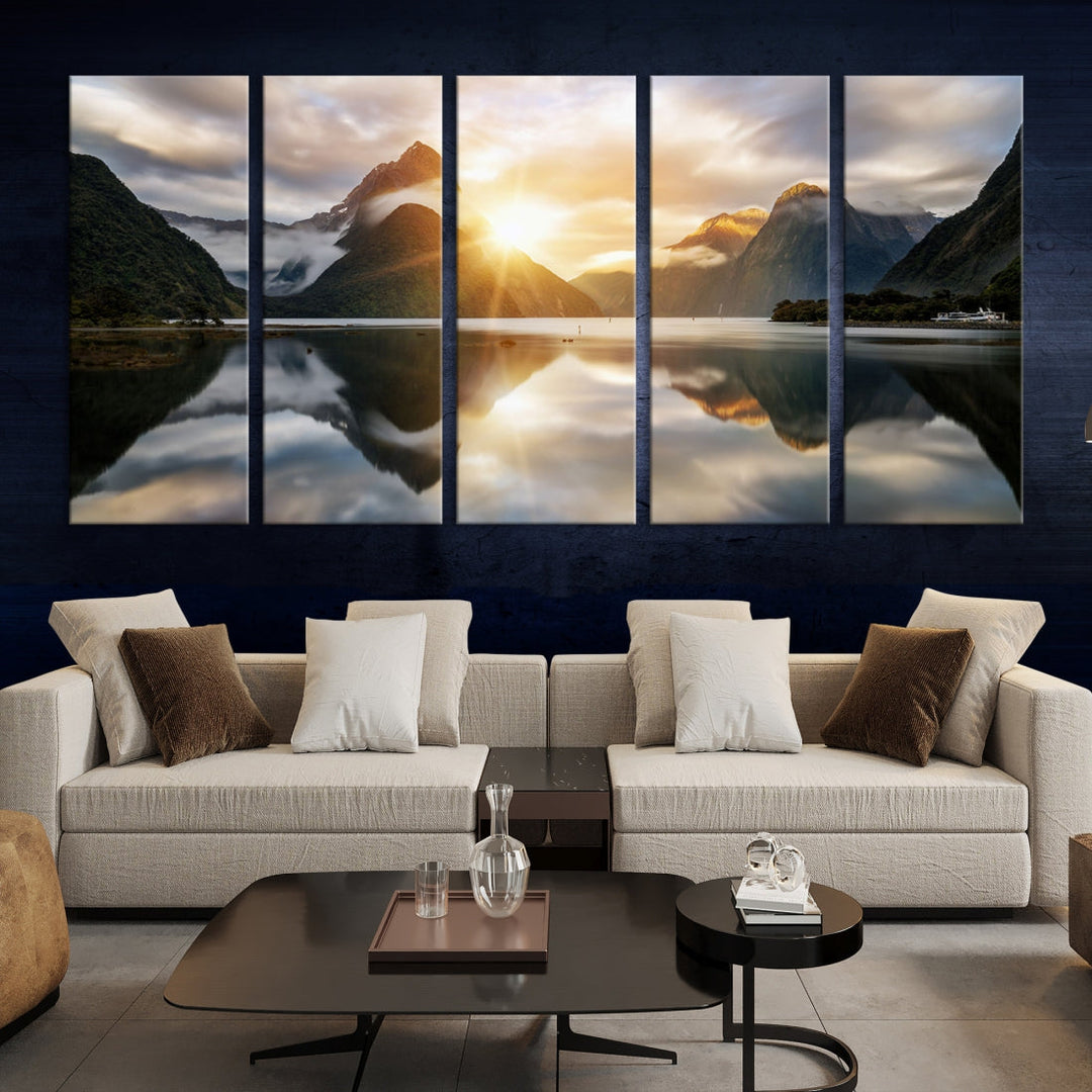 Breathtaking Nature Landscape Wall Art Canvas Print Apartment Wall Decor