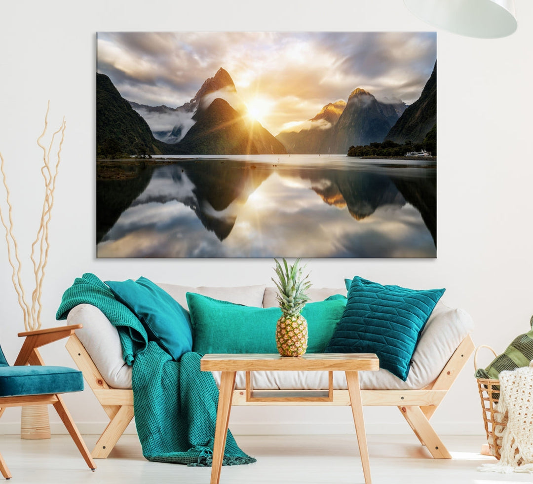 Breathtaking Nature Landscape Wall Art Canvas Print Apartment Wall Decor