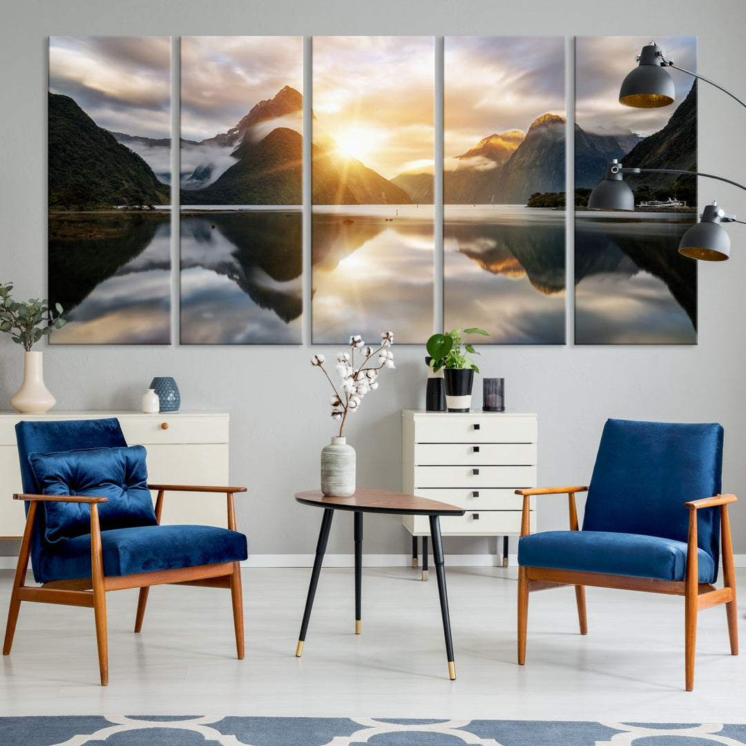 Breathtaking Nature Landscape Wall Art Canvas Print Apartment Wall Decor