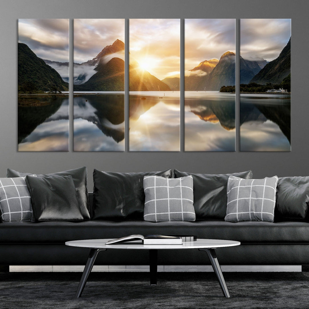 Breathtaking Nature Landscape Wall Art Canvas Print Apartment Wall Decor