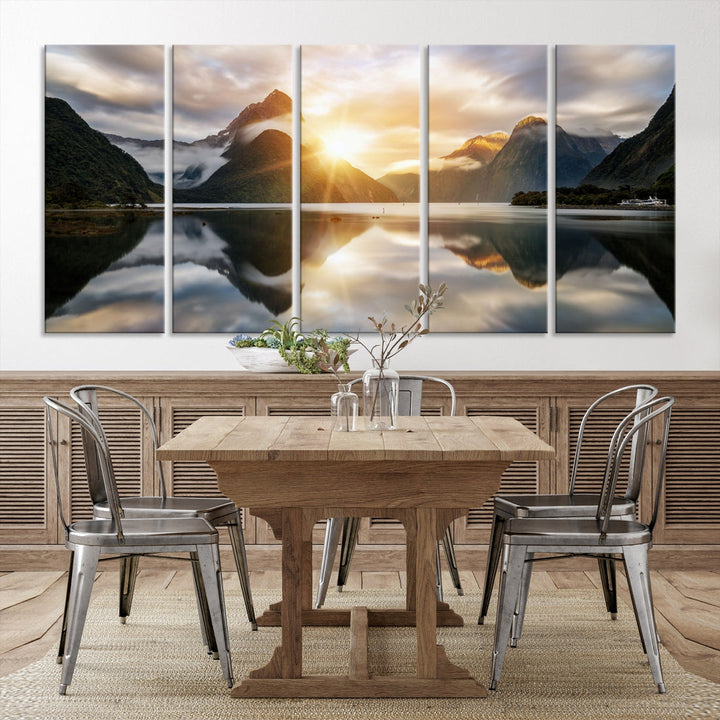 Breathtaking Nature Landscape Wall Art Canvas Print Apartment Wall Decor