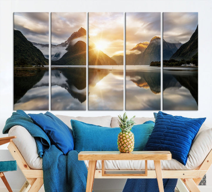 Breathtaking Nature Landscape Wall Art Canvas Print Apartment Wall Decor