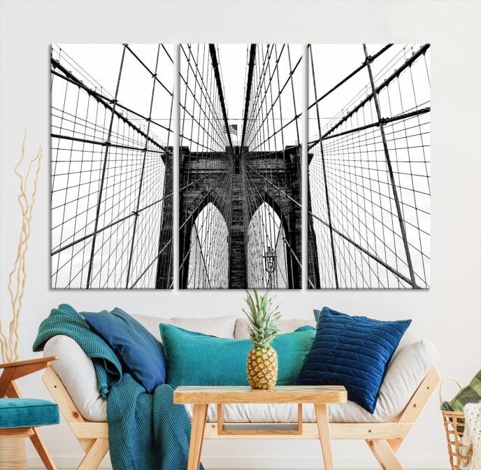 Brooklyn Bridge Picture Print Large Wall Art Oversized Wall Decor