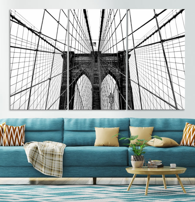 Brooklyn Bridge Picture Print Large Wall Art Oversized Wall Decor