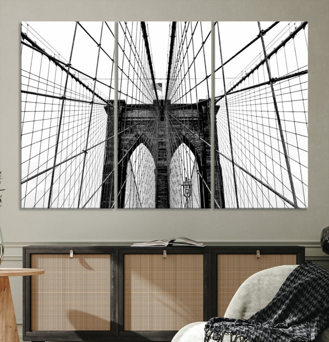 Brooklyn Bridge Picture Print Large Wall Art Oversized Wall Decor