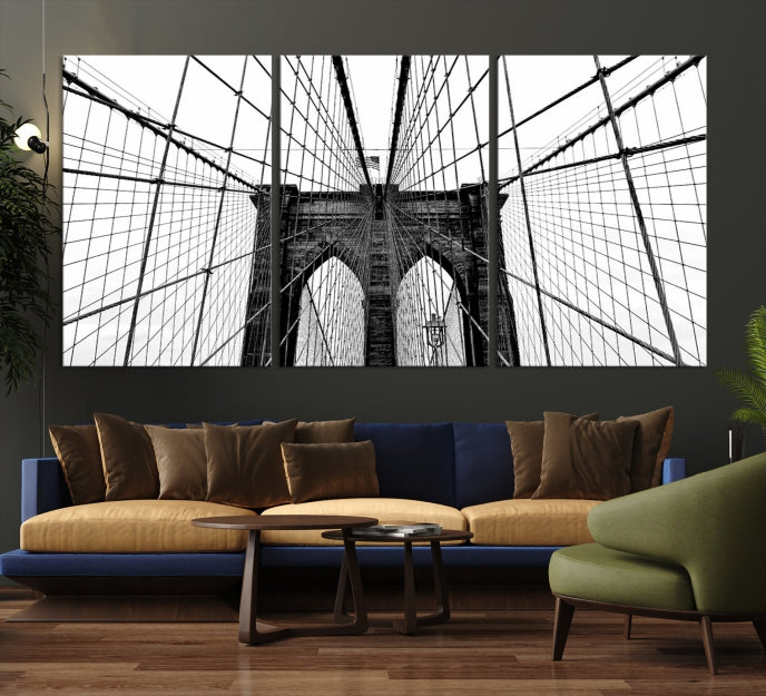 Brooklyn Bridge Picture Print Large Wall Art Oversized Wall Decor