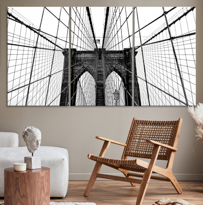 Brooklyn Bridge Picture Print Large Wall Art Oversized Wall Decor