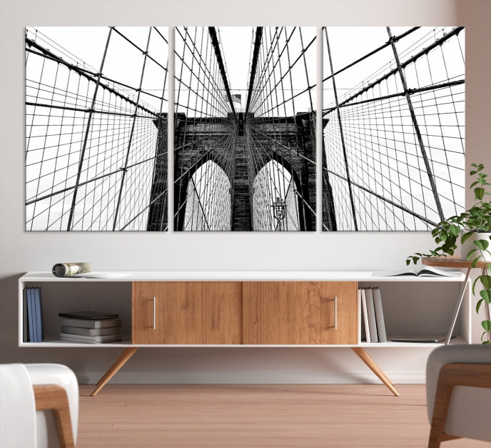 Brooklyn Bridge Picture Print Large Wall Art Oversized Wall Decor