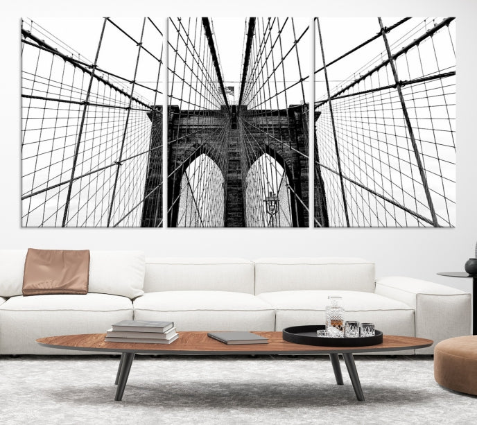 Brooklyn Bridge Picture Print Large Wall Art Oversized Wall Decor