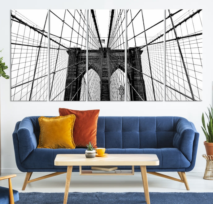 Brooklyn Bridge Picture Print Large Wall Art Oversized Wall Decor