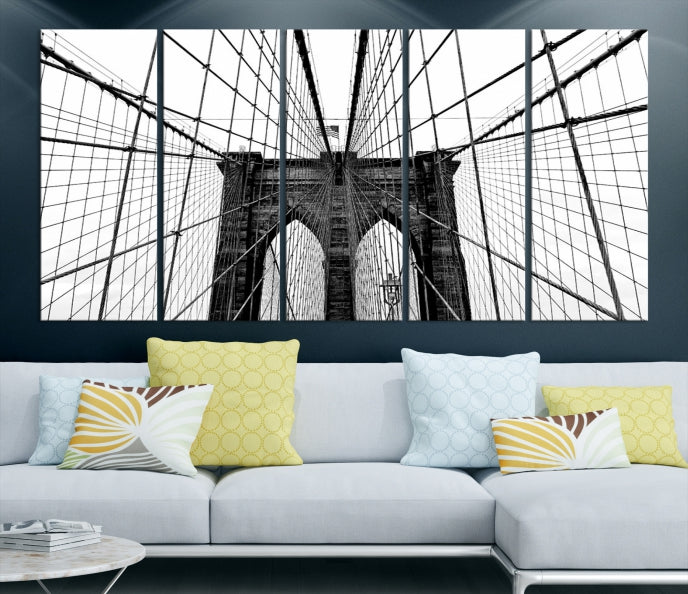 Brooklyn Bridge Picture Print Large Wall Art Oversized Wall Decor