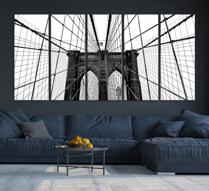 Brooklyn Bridge Picture Print Large Wall Art Oversized Wall Decor